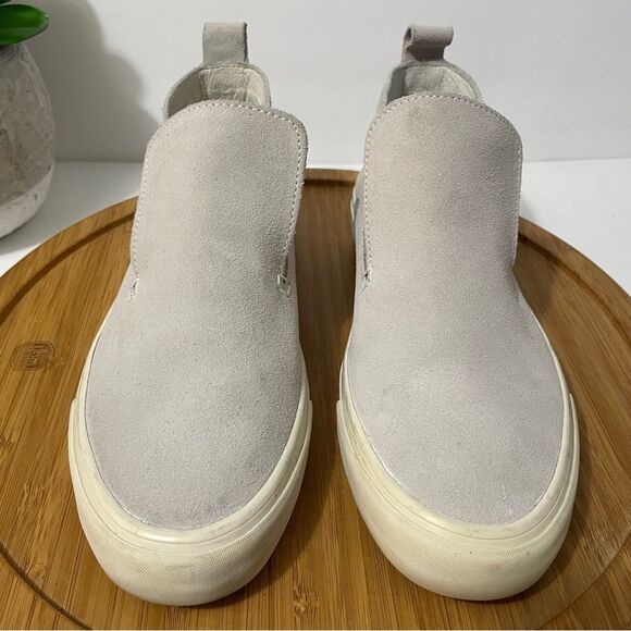 Seavees Huntington Middie Ivory Suede Bootie Women's 8 Chic Sneaker Streetwear - Picture 4 of 9